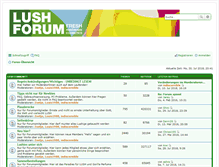 Tablet Screenshot of lush-forum.de